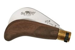 Old Bear Pruning Walnut S, 9747-17-LN Pruning Knife -Optimal Knife Shop OB9747 17 LN 04 oldbear
