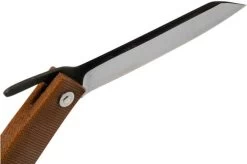 Ohta FK9 Higonokami-pocket Knife, Natural Canvas Micarta -Optimal Knife Shop OHTA OFF FK9 M N 06 ohta knives