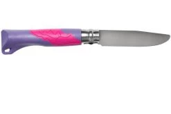 Opinel Outdoor No. 07 Junior Pocket Knife, Purple/Parma -Optimal Knife Shop OP002152 02 opinel