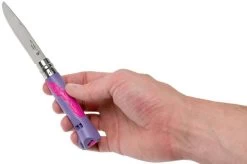 Opinel Outdoor No. 07 Junior Pocket Knife, Purple/Parma -Optimal Knife Shop OP002152 07 opinel