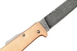 Otter Mercator 10-626 RG D Large Copper Damask Leather Strap, Pocket Knife -Optimal Knife Shop OR10 626RGD 05 otter