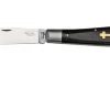 Otter Anchor Knife 173 R.m.L. Large Stainless, Grenadilla, Brass Anchor, Pocket Knife -Optimal Knife Shop OR173RML 01 otter