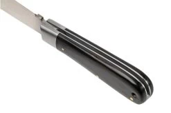 Otter Anchor Knife 173 R.m.L. Large Stainless, Grenadilla, Brass Anchor, Pocket Knife -Optimal Knife Shop OR173RML 05 otter