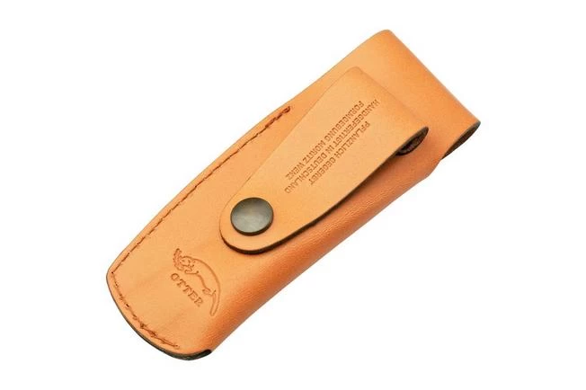 Otter Large Leather Holster MH 02 NA, Natural, Sheath 4 Otter Large Leather Holster MH 02 NA, Natural, Sheath - Image 2