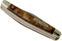 Old Timer Junior 108OTW Desert Ironwood Slipjoint Pocket Knife -Optimal Knife Shop OT108OTW 04 schrade old timer