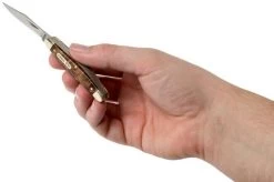 Old Timer Junior 108OTW Desert Ironwood Slipjoint Pocket Knife -Optimal Knife Shop OT108OTW 05 schrade old timer