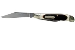 Old Timer Dog Leg Jack 72OTB Saw Cut Bone Slipjoint Pocket Knife -Optimal Knife Shop OT72OTB 03 schrade old timer