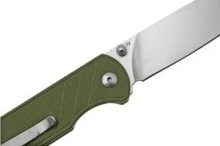 QSP Knife Parrot QS102-B OD Green G10, Pocket Knife -Optimal Knife Shop QS102 B 05 qsp