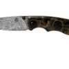 QSP Knife Piglet Limited Edition QS112-C Damasteel, Raffir Noble Pocket Knife -Optimal Knife Shop QS112 C 01 qsp