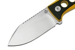 QSP Knife Canary QS141-A1 Stonewashed, Black Yellow G10, Neck Knife 10 QSP Knife Canary QS141-A1 Stonewashed, Black Yellow G10, Neck Knife -Optimal Knife Shop QS141 A1 03 qsp