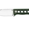 QSP Knife Canary QS141-C1 Stonewashed, Black Green G10, Neck Knife