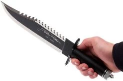 RAMBO Knife First Blood Part II Signature Edition With Survival Kit, 9295 -Optimal Knife Shop RB9295 07 rambo knives rb9295 07