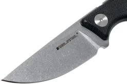 Real Steel Receptor 3550 Stonewashed Fixed Knife, Ostap Hel Design -Optimal Knife Shop RL3550 03 real steel knives