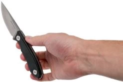 Real Steel Receptor 3550 Stonewashed Fixed Knife, Ostap Hel Design -Optimal Knife Shop RL3550 06 real steel knives