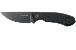 Real Steel Receptor 3551 Blackwashed Fixed Knife, Ostap Hel Design