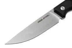 Real Steel Arbiter Stonewashed 3811 Fixed Knife, Ostap Hel Design -Optimal Knife Shop RL3811 03 realsteel