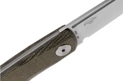 Real Steel Luna Premium II M390, Green Micarta 7006P Knivesandtools Exclusive Slipjoint Pocket Knife -Optimal Knife Shop RL7006P 06 real steel kato