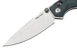 Real Steel Sacra, 7711D Denim Micarta, K110, Pocket Knife -Optimal Knife Shop RL7711D 03 realsteel