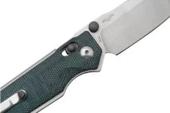 Real Steel Sacra, 7711D Denim Micarta, K110, Pocket Knife -Optimal Knife Shop RL7711D 05 realsteel