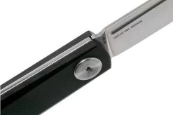 Real Steel G-Slip 7841 Black Slipjoint Pocket Knife, Ostap Hel Design -Optimal Knife Shop RL7841 06 real steel