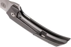 Reate Star Boy RWL34 Stonewashed, Bead Blast Titanium, Tashi Bharucha Design -Optimal Knife Shop RTSTARB SW BB 05 reate rtstarb sw bb 05