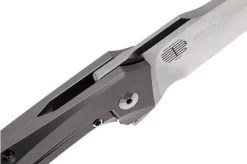 Reate Star Boy RWL34 Stonewashed, Bead Blast Titanium, Tashi Bharucha Design -Optimal Knife Shop RTSTARB SW BB 06 reate rtstarb sw bb 06