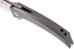 Reate Star Boy RWL34 Stonewashed, Bead Blast Titanium, Tashi Bharucha Design -Optimal Knife Shop RTSTARB SW BB 07 reate rtstarb sw bb 07