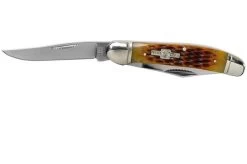 Rough Ryder Copperhead Amber Bone RR043 Slipjoint Pocket Knife -Optimal Knife Shop RY043 03 rough ryder