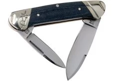 Rough Ryder Canoe Denim RR2184 Carbon Slipjoint Pocket Knife
