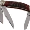 Rough Ryder Tiger Stripe Sowbelly RR2222 Pocket Knife -Optimal Knife Shop RY2222 01 rough ryder