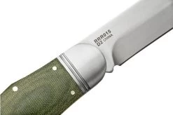 Rough Ryder Reserve Hippo Toe OD Green Micarta, RRR015 Slipjoint Pocket Knife -Optimal Knife Shop RYR015 05 roughryder