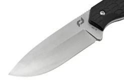 Schrade Exertion Drop Point Knife 1159309, Black Fixed Knife -Optimal Knife Shop SC1159309 03 schrade
