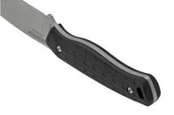 Schrade Exertion Drop Point Knife 1159309, Black Fixed Knife -Optimal Knife Shop SC1159309 04 schrade