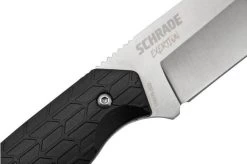 Schrade Exertion Drop Point Knife 1159309, Black Fixed Knife -Optimal Knife Shop SC1159309 05 schrade