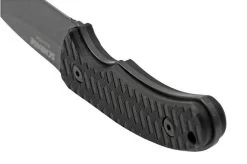 Schrade Wolverine Mini 1182519, Black Fixed Knife -Optimal Knife Shop SC1182519 04 schrade
