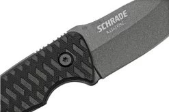 Schrade Wolverine Mini 1182519, Black Fixed Knife -Optimal Knife Shop SC1182519 05 schrade