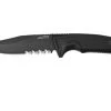 SOG Recondo FX, Black, Partially Serrated 17-22-02-57 Fixed Knife -Optimal Knife Shop SOG 17 22 02 57 01 sog