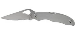 Spyderco Harrier 2 Stainless BY01PS2 Partly Serrated Pocket Knife