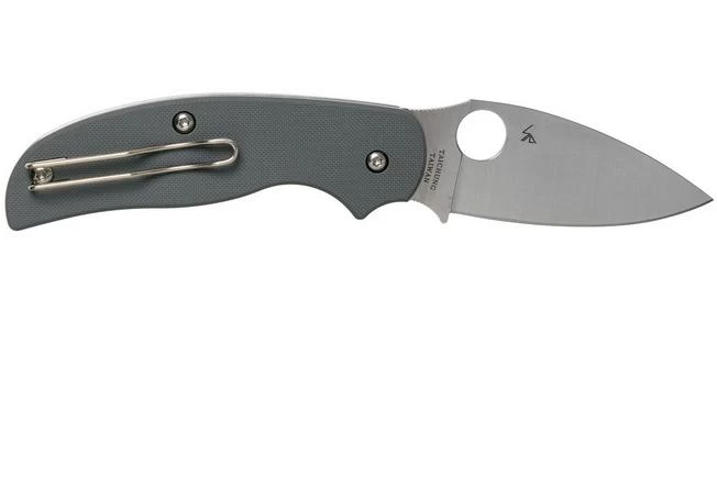 Spyderco Sage 1 C123GPGY Cool Grey G10, Maxamet Pocket Knife 4 Spyderco Sage 1 C123GPGY Cool Grey G10, Maxamet Pocket Knife - Image 2