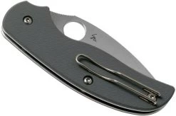 Spyderco Sage 1 C123GPGY Cool Grey G10, Maxamet Pocket Knife 12 Spyderco Sage 1 C123GPGY Cool Grey G10, Maxamet Pocket Knife -Optimal Knife Shop SPC123GPGY 04 spyderco
