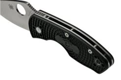 Spyderco Ambitious Lightweight C148PBK, Pocket Knife -Optimal Knife Shop SPC148PBK 05 spyderco