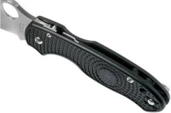 Spyderco Para 3 Light-weight C223PBK FRN CTS-BD1N Pocket Knife -Optimal Knife Shop SPC223PBK 07 spyderco