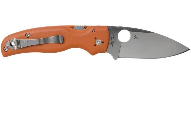 Spyderco Shaman REX45 C229GPBORE Sprint Run Pocket Knife, Sal Glesser Design 4 Spyderco Shaman REX45 C229GPBORE Sprint Run Pocket Knife, Sal Glesser Design - Image 2