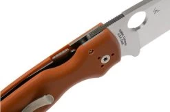 Spyderco Shaman REX45 C229GPBORE Sprint Run Pocket Knife, Sal Glesser Design 14 Spyderco Shaman REX45 C229GPBORE Sprint Run Pocket Knife, Sal Glesser Design -Optimal Knife Shop SPC229GPBORE 06 spyderco