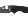Spyderco Lil' Native Compression Lock Black C230GPBBK Pocket Knife -Optimal Knife Shop SPC230GPBBK 01 spyderco