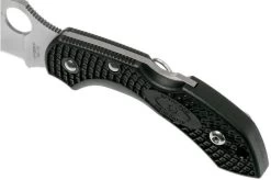 Spyderco Dragonfly 2 Wharncliffe C28FPWCBK2 Pocket Knife -Optimal Knife Shop SPC28FPWCBK2 07 spyderco