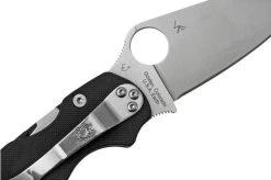 Spyderco Paramilitary 2 C81GP2 Pocket Knife 25 Spyderco Paramilitary 2 C81GP2 Pocket Knife -Optimal Knife Shop SPC81GP2 05 spyderco
