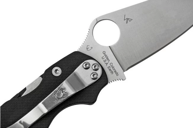 Spyderco Paramilitary 2 C81GP2 Pocket Knife 12 Spyderco Paramilitary 2 C81GP2 Pocket Knife - Image 10