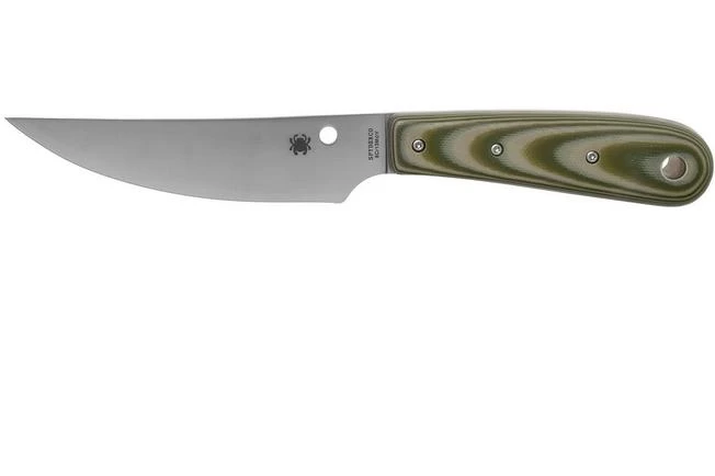 Spyderco Bow River FB64GPOD OD Green Fixed Knife, Phil Wilson Design 3 Spyderco Bow River FB64GPOD OD Green Fixed Knife, Phil Wilson Design