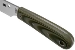 Spyderco Bow River FB64GPOD OD Green Fixed Knife, Phil Wilson Design 13 Spyderco Bow River FB64GPOD OD Green Fixed Knife, Phil Wilson Design -Optimal Knife Shop SPFB46GPOD 05 spyderco